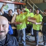 Congratulations to Ward and the team at Ace Insulation Inc in Petaluma! They're today's #FreeloaderFriday winners! I brought them lunch from Mountain Mike's Pizza (3125 Cleveland Ave, Santa Rosa, CA), #AmysWicked Slush and 97.7 The River - Classic Rock For The North Bay! 