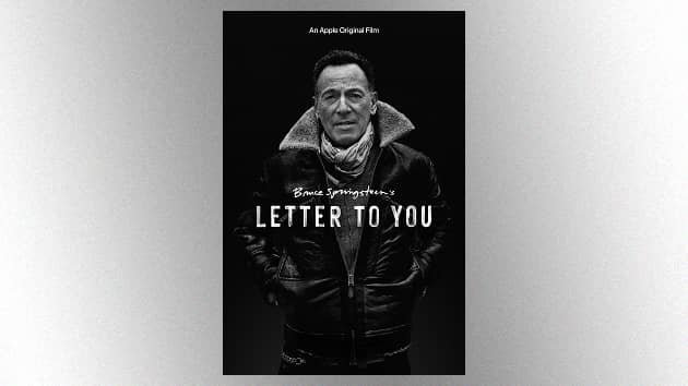 New Documentary About Bruce Springsteen S New Album Letter To You Premiering On Apple Tv This Month 97 7 The River