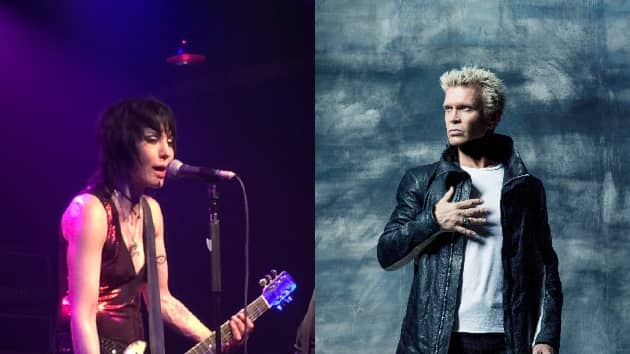 Joan Jett Billy Idol Featured On Upcoming Miley Cyrus Album Plastic Hearts 977 The River