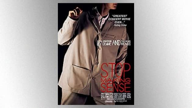 Talking Heads concert movie 'Stop Making Sense' selected for the National Film Registry - Vimarsana News