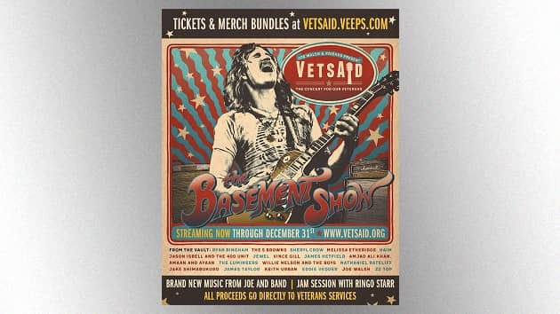 Joe Walsh's 2021 VetsAid livetream event now available 'til New Year's Day; Dec. 27 live chat added - Vimarsana News