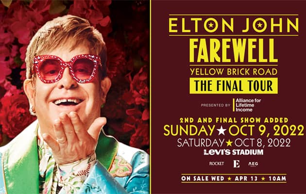 Elton John- Farewell Yellow Brick Road Tour - Vimarsana News