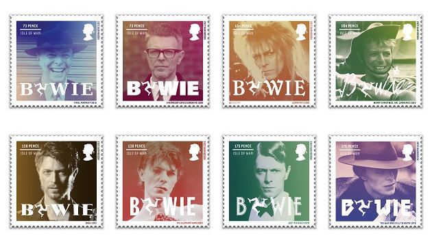 Isle of Man post office issuing series of collectible David Bowie stamps - Vimarsana News