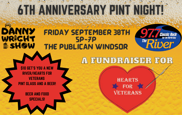 Danny Wright Show 6th Anniversary Pint Night! - Vimarsana News