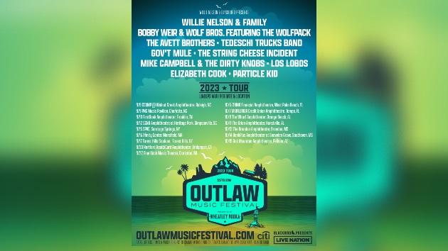 Bobby Weir, Mike Campbell & more set for fall leg of Willie Nelson's Outlaw Music Festival - Vimarsana News