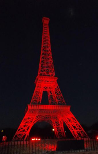 Eiffel Tower To Be Lit Up Red For Valentine's | WENK-WTPR | KFKQ