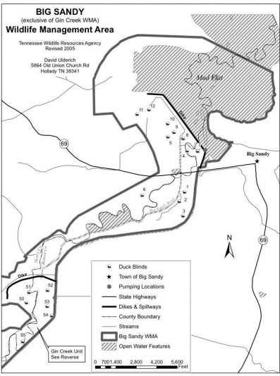 TWRA Announces Blinds Closed In Big Sandy WMA WENKWTPR KFKQ