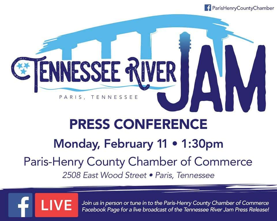 Tennessee River Jam Musical Acts To Be Announced Monday WENKWTPR KFKQ