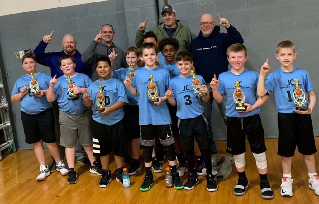 9-10 Year Old Basketball Champs | WENK-WTPR | KFKQ