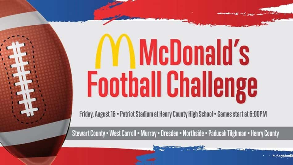 McDonald's Football Challenge Set Friday | WENK-WTPR | KFKQ