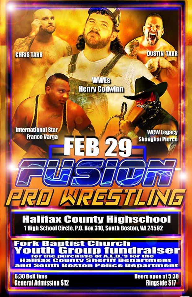 Wrestling for AEDs Fundraiser