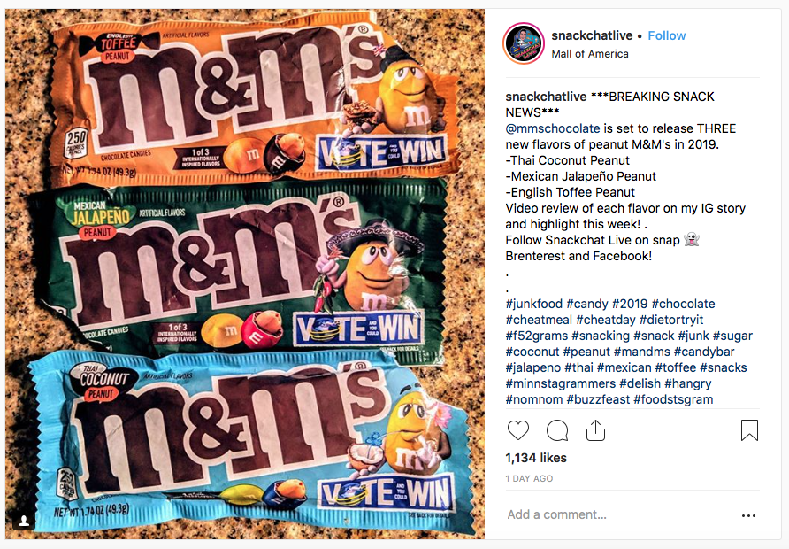 REVIEW: Internationally Inspired Peanut M&M's (Flavor Vote 2019