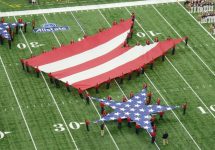 American Flag Halftime Show