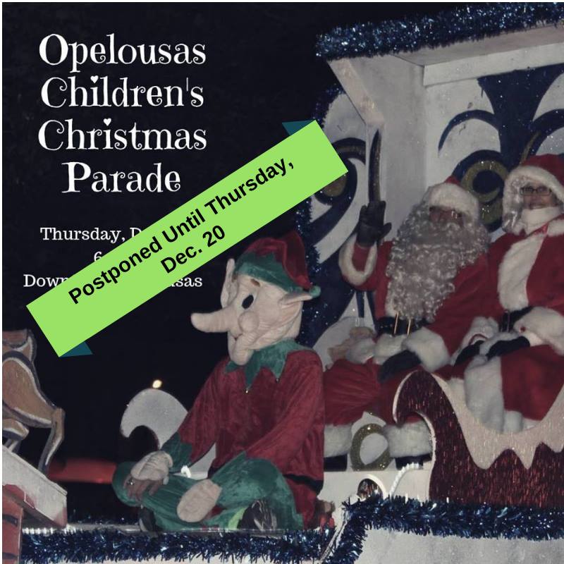 Opelousas Christmas ParadeRESCHEDULED Big 102.1 KYBGFM