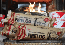kfc fire log