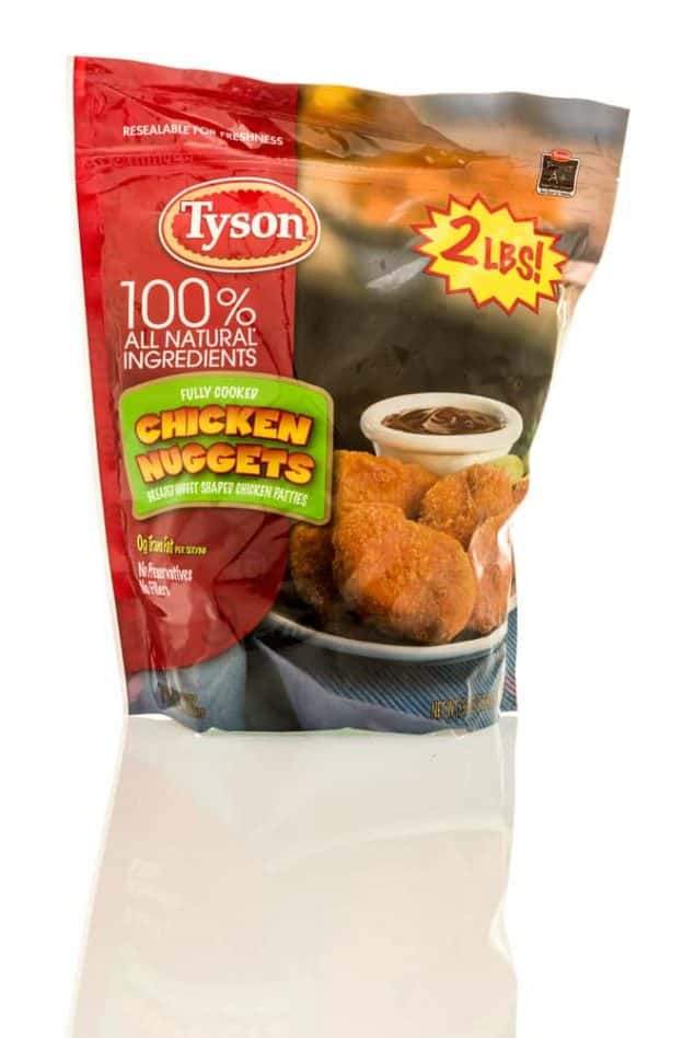 Tyson Chicken Nuggets Recall Big 102.1 KYBGFM