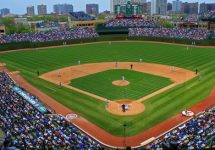 Chicago Cubs Arizona Diamondbacks baseball field