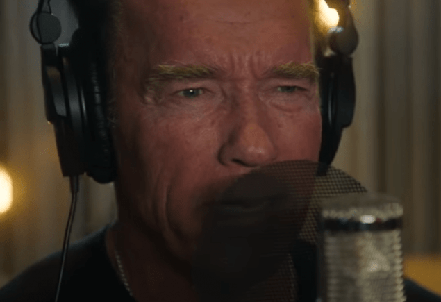 Arnold Schwarzenegger Raps in a Hip-Hop Song | Big 102.1 KYBG-FM