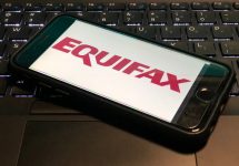 Equifax Logo on Phone