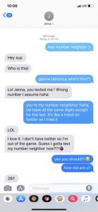 Text Door Neighbor Twitter Trend