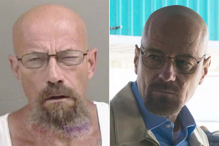 Todd Barrick Walter White side by side