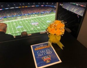 Carley McCord Sugar Bowl Tribute