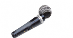 broken microphone