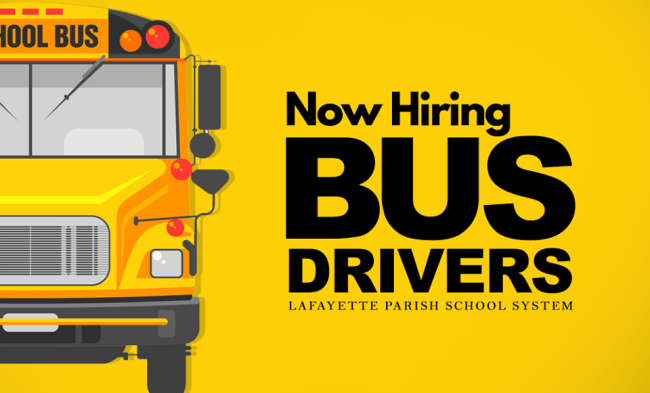 LPSS is Hiring Bus Drivers | Big 102.1 KYBG-FM