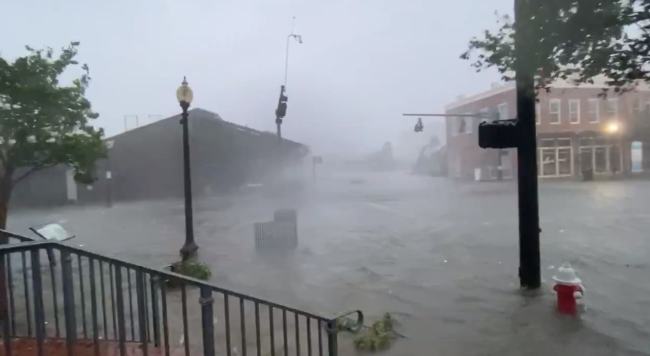 Downtown Pensacola Sees Significant Flooding from Hurricane Sally | Big ...