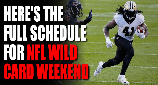 Everything for Wild Card Weekend - Footballguys