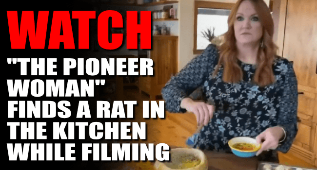 Watch The Pioneer Woman Finds Rat In Kitchen While Filming Big 102 1 Kybg Fm