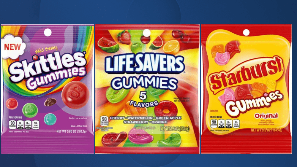 Skittles, Starburst, Life Savers Gummies Recalled Over Metal Strands