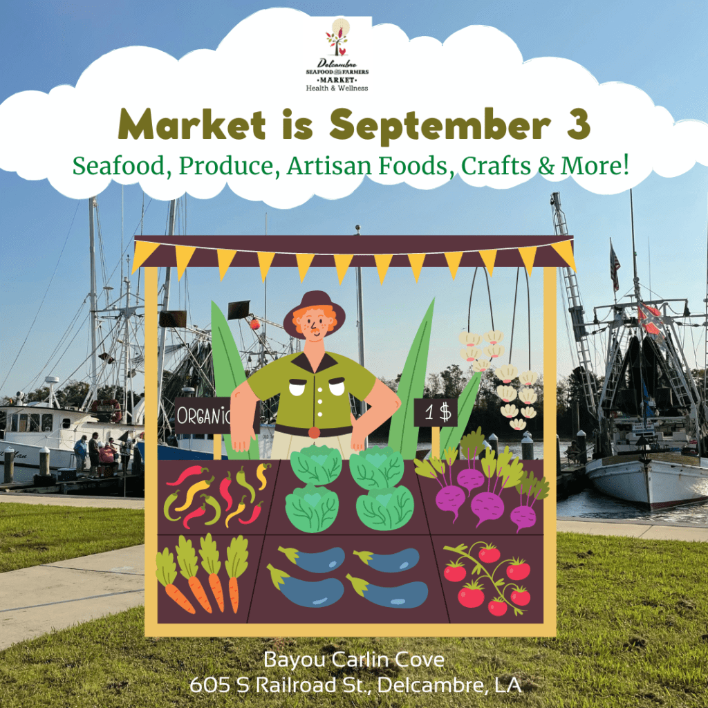 Delcambre Seafood and Farmers Market Big 102.1 KYBGFM