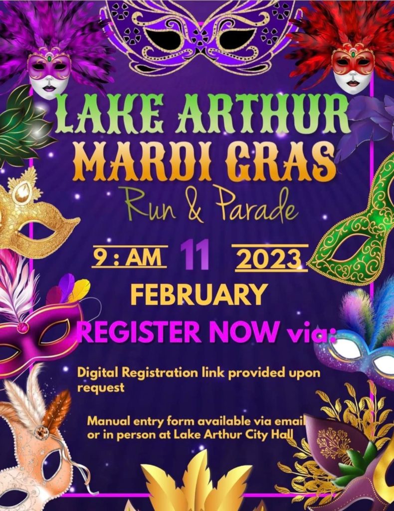 Lake Arthur Mardi Gras Big 102.1 KYBGFM