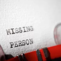 missingpersontextwrittenwithatypewriter