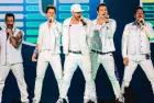 New Kids On The Block performs live at Van Andel Arena. GRAND RAPIDS^ MICHIGAN / USA - June 13^ 2019