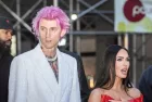 Colson Baker aka Machine Gun Kelly and Megan Fox attend North America premiere of film Taurus during Tribeca Film Festival at Beacon Theater. New York^ NY - June 9^ 2022