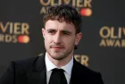 Paul Mescal attends The Olivier Awards 2023 at the Royal Albert Hall in London^ England. London^ United Kingdom - April 02^ 2023