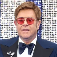 Elton John attends the "Rocketman" UK premiere at Odeon Luxe Leicester Square in London^ UK. London^ United Kingdom - May 20^ 2019