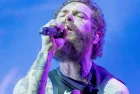 Post Malone performs at Bonnaroo music festival before a huge crowd Manchester^ Tennessee USA - 06-15-2024