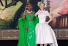 Cynthia Erivo and Ariana Grande at the premiere for Wicked at the Dorothy Chandler Pavilion. LOS ANGELES^ CA. November 09^ 2024