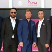 Backstreet Boys at the Academy of Country Music Awards 2017 at T-Mobile Arena on April 2^ 2017 in Las Vegas^ NV