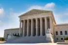 Supreme Court of the United States in Washington DC in a sunny day^ USA