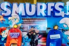 Smurfs movie Display at the cinema to promote the movie. BANGKOK^ THAILAND^ 26 May 2025