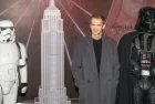 Hayden Christensen attends a Star Wars-themed media event at the Empire State Building on March 21^ 2024.
