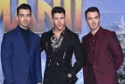 Jonas Brothers arrives for the Jumanji: The Next Level Los Angeles Premiere on December 09^ 2019 in Hollywood^ CA