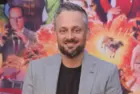 Nate Bargatze attends the premiere of Netflix's Unfrosted. Hollywood^ CA USA - April 30^ 2024