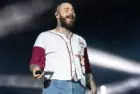 Post Malone at Rock in Rio at the Olympic Park. Rio de Janeiro^ Rio de Janeiro^ Brazil - September 3^ 2022