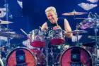 Drummer Josh Freese. Concert of Foo Fighters07 July 2024. Rock Werchter Belgium
