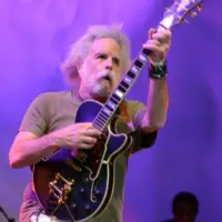Grateful Dead guitarist and singer Bob Weir performs at Damrosch Park at Lincoln Center. New York^ New York - August 6^ 2016